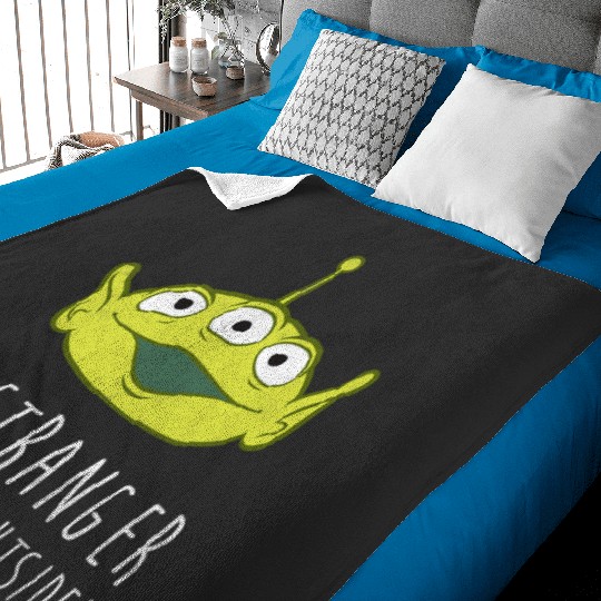 Disneys Pixars Toy Story Alien Stranger Outside Baby Blankets