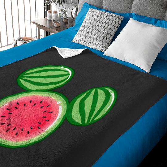 Disneys Mickeys Friends Mickeys Watermelon Ears Premium Baby Blankets