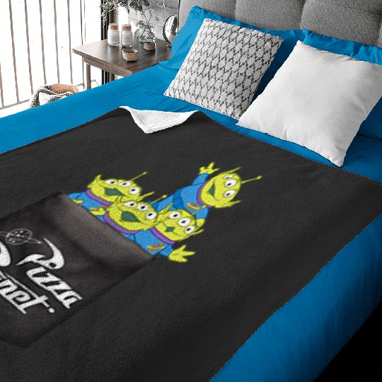 Disney Pixar Toy Story Pizza Planet Alien Left Chest Baby Blankets