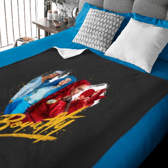 Disney Descendants 4 The Rise of Red Royalty Baby Blankets