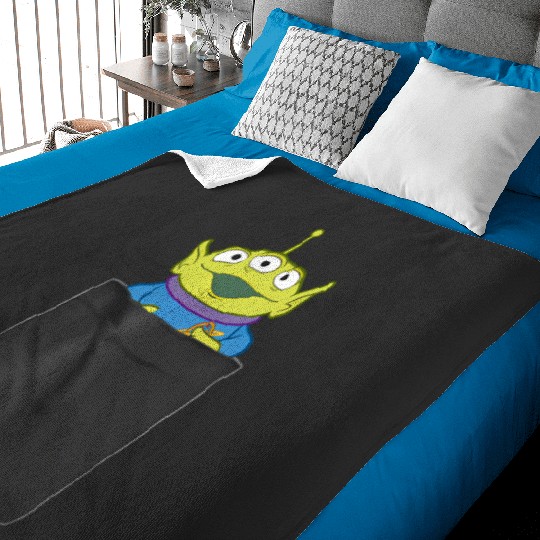 Disney Pixar Toy Story Alien Faux Pocket Baby Blankets