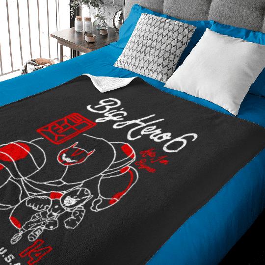 Disney Big Hero 6 Hello I Am Baymax And Hiro Baby Blankets