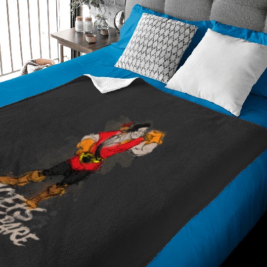 Disneys Beauty and the Beast Gaston Biceps to Spare Baby Blankets