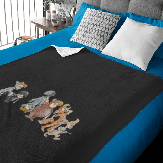 Disneys peter pan lost boys Baby Blankets