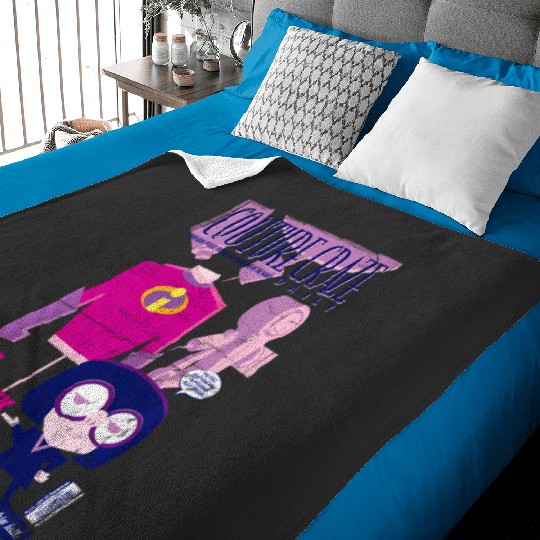 Disney And Pixars The Incredibles Edna Mode Magazine Cover Baby Blankets