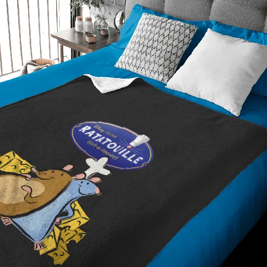 Disney Pixar Ratatouille Title Logo Poster Baby Blankets