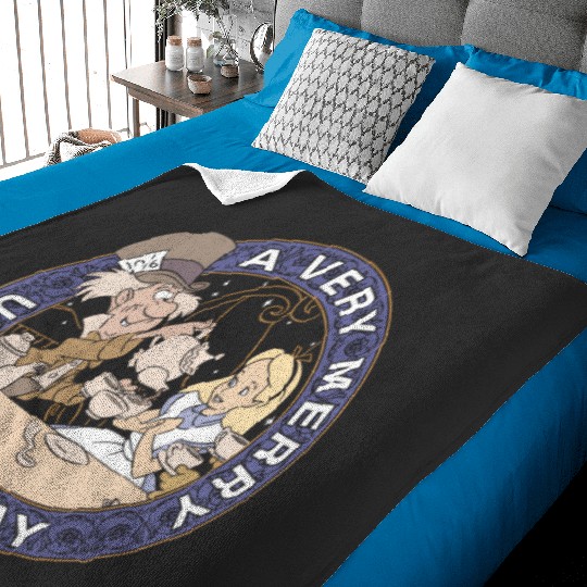 Disney Alice In Wonderland Mad Hatter Un-Birthday Baby Blankets