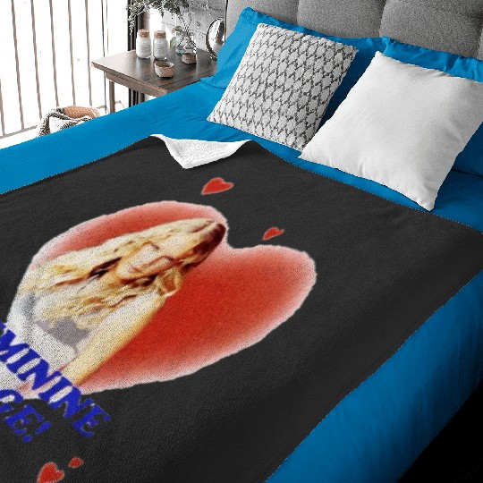 Discover Feminine rage Taylor Baby Blankets