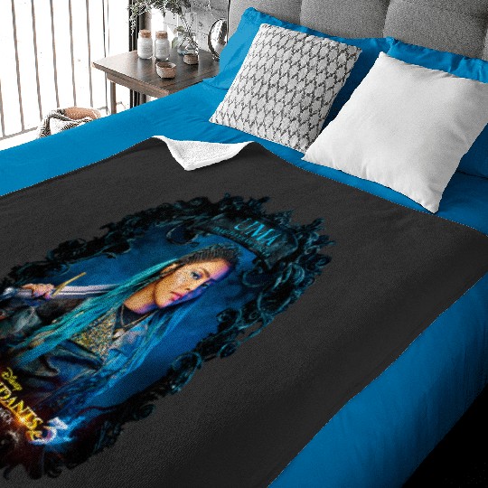 Disney Descendants 3 Uma Watch Your Back Baby Blankets