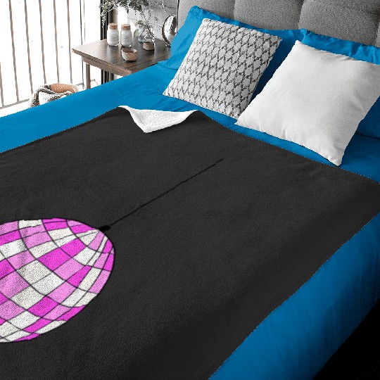 Discover Lover Mirrorball  Taylor TShirt Baby Blankets