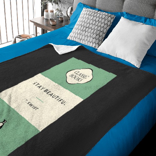 Discover Stay Beautiful  Taylor TShirt Baby Blankets