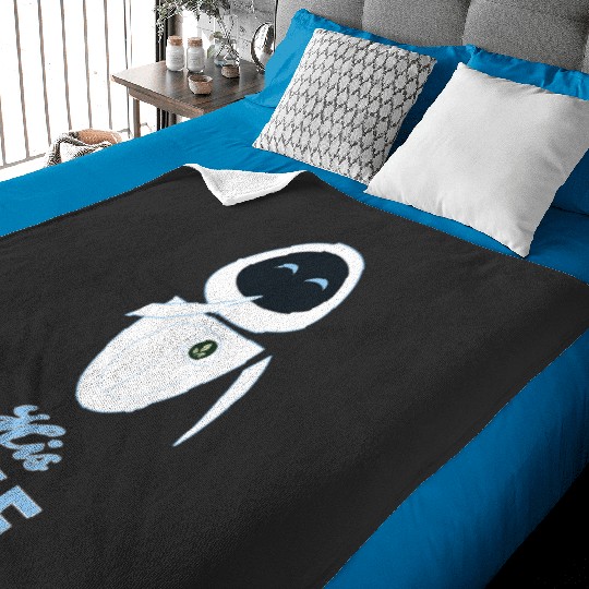 Disney Pixar Wall-E His Eve Couples Baby Blankets