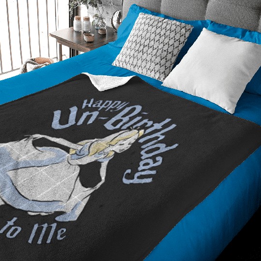 Disney Alice In Wonderland Alice Happy Un-Birthday To Me Baby Blankets