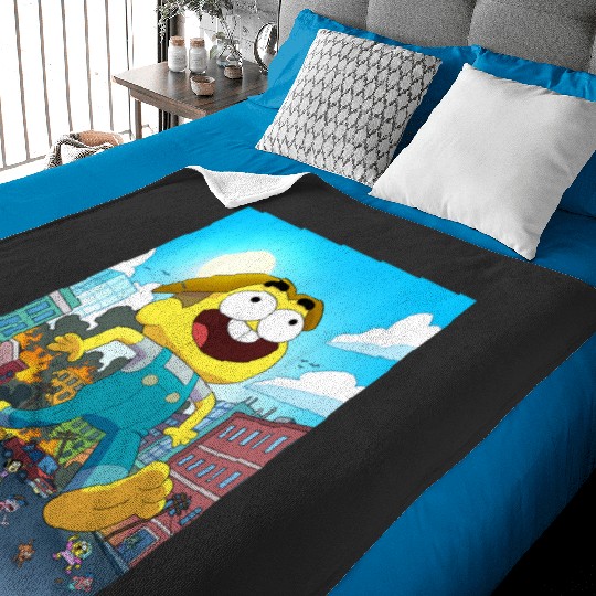 Disney Channel Big City Greens Cricket Exclusive Baby Blankets