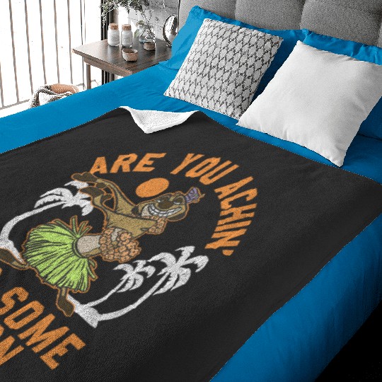 Disney Lion King Timon Achin' For Some Bacon Long Sleeve Long Sleeve Baby Blankets