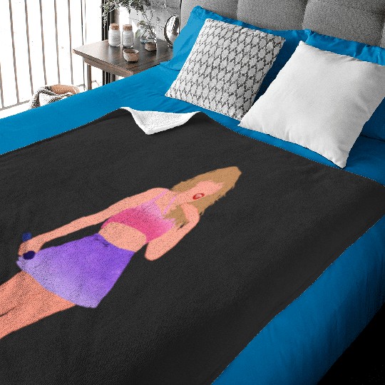 Discover pink and purple 1989 set the eras tour Baby Blankets