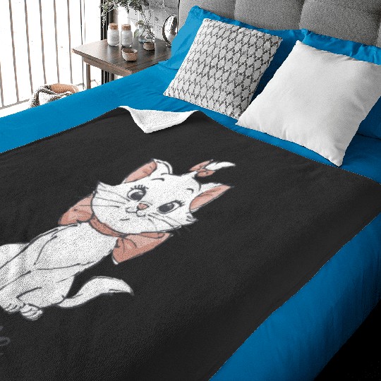 Disney The Aristocats Marie Classic Painting Cute Portrait Baby Blankets