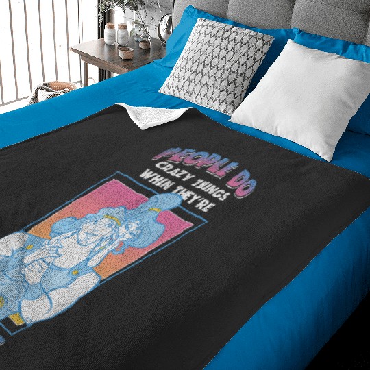 Disney Hercules Valentine's Day  Megara In Love Baby Blankets