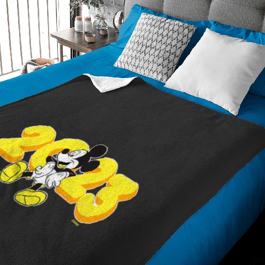 Disney Mickey Mouse Class of 2023 Graduation Hangin’ Out Baby Blankets