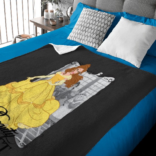 Disney Beauty And The Beast Belle Dress Graphic Baby Blankets