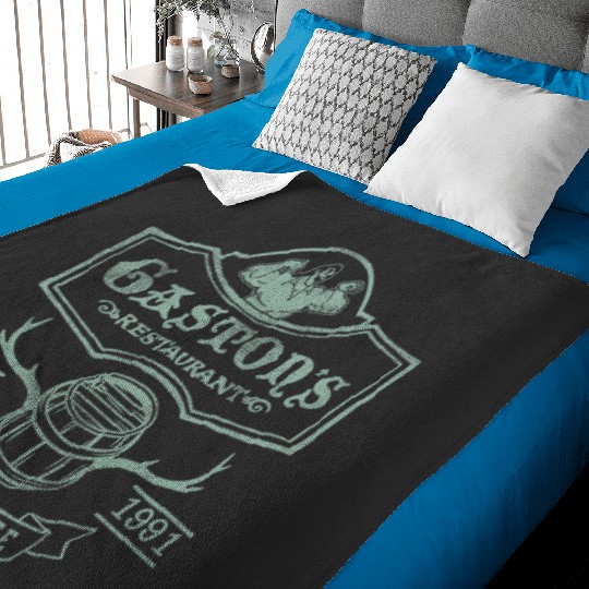 Disney Beauty And The Beast Gaston Tavern 91 Baby Blankets