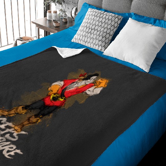 Disney Beauty And The Beast Gaston Biceps To Spare Baby Blankets