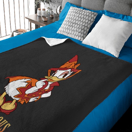 Womens Disney Halloween Daisy Duck Witch Costume Fa-BOO-Lous V-Neck Baby Blankets