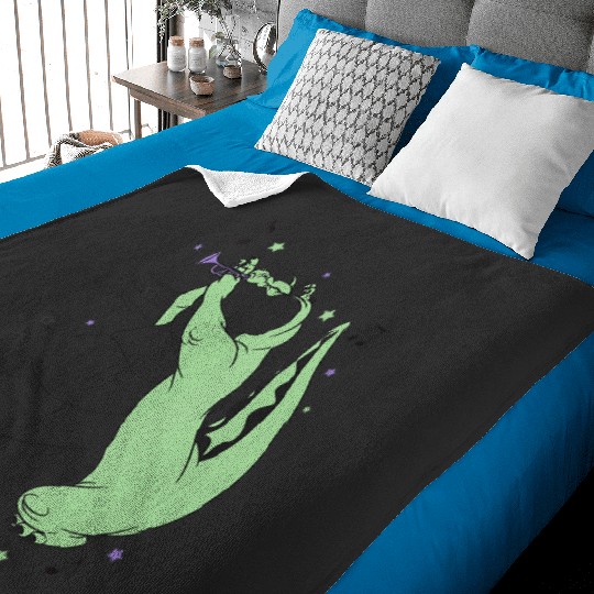 Womens Disney The Princess And The Frog Louis Playing Trumpet V-Neck Baby Blankets