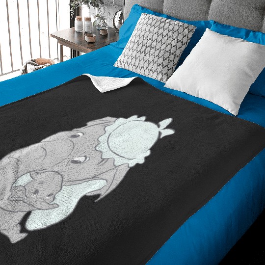 Disney Classic Dumbo Mrs. Jumbo Mothers Day Baby Blankets