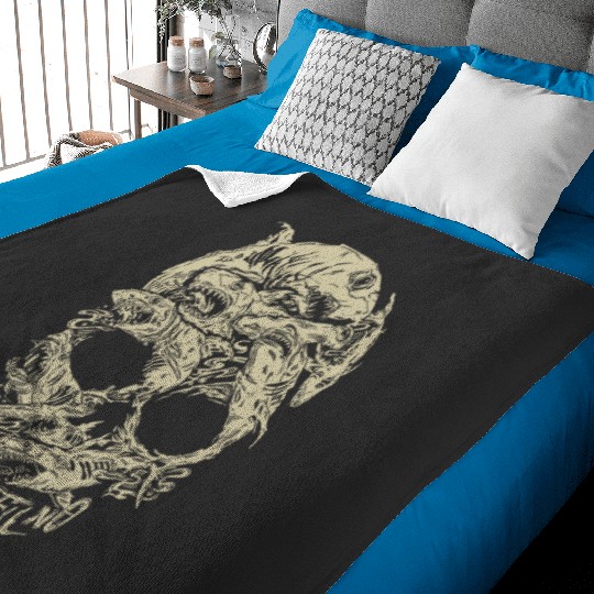 Disney Pirates Shark Skull Baby Blankets