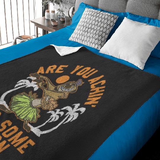 Disney The Lion King Timon Achin39; For Some Bacon Baby Blankets