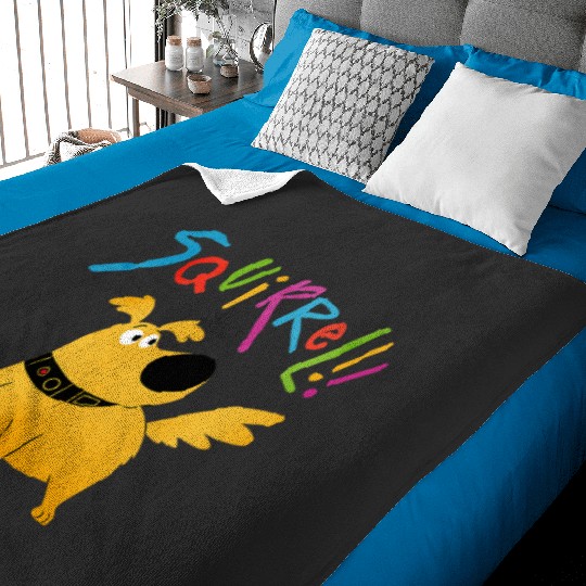 Disney Pixar UP Dug Squirrel Pose Baby Blankets