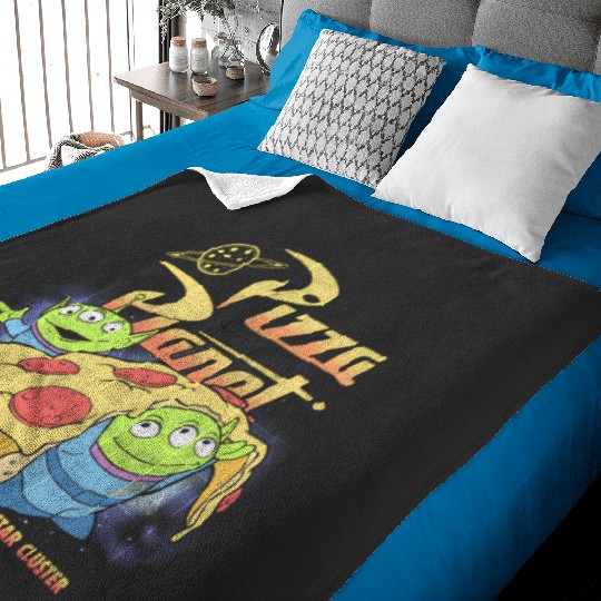 Disney Pixar Toy Story Aliens Pizza Planet Baby Blankets