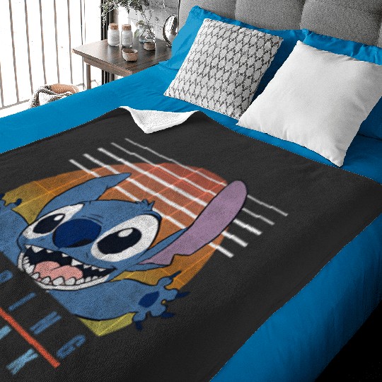 Disney Lilo And Stitch Spring Break Hawaii Baby Blankets