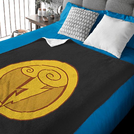 Disneys Herculess pocket lightning bolt necklace Baby Blankets