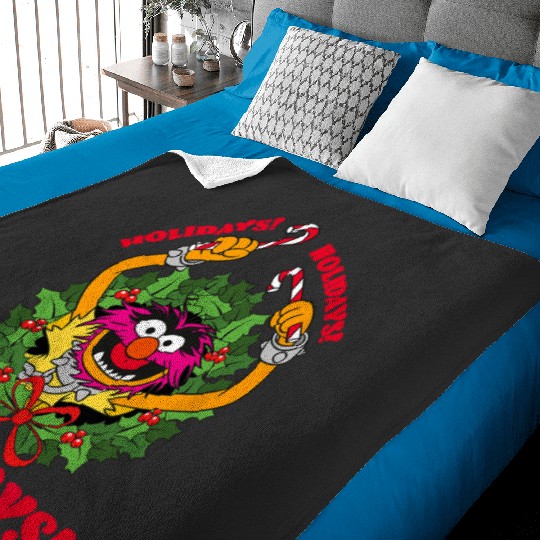 Disney Christmas The Muppets Animal Holidays Holidays Baby Blankets