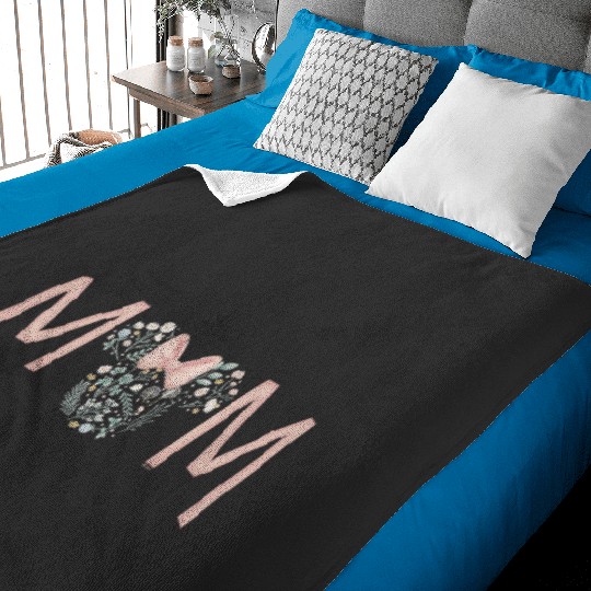 Disney Minnie Mouse Spring Florals Mom Baby Blankets