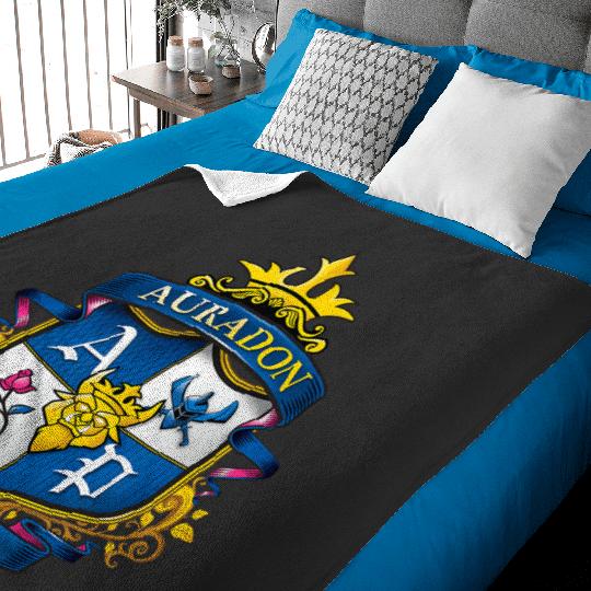 Disney Descendants Auradon Prep Crest Baby Blankets