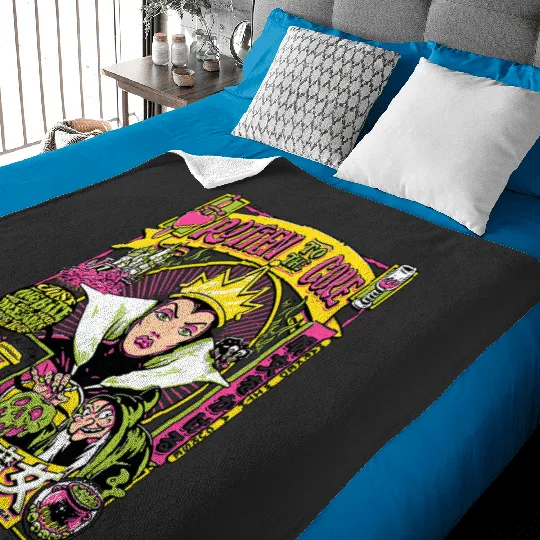 Disney Villains - Evil Queen Rotten To The Core Anime Poster Baby Blankets
