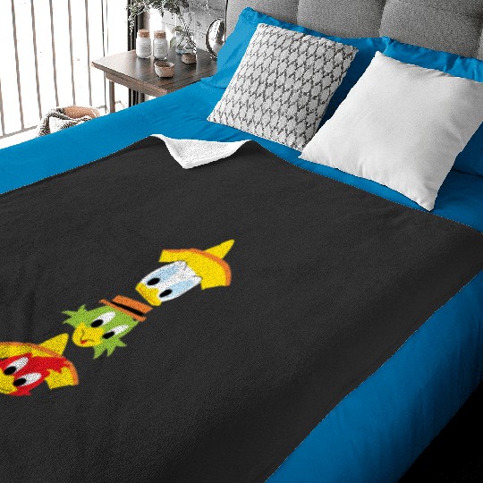 The Three Caballeros  SALE!! Mickey Retro Disney Shirt, Mickey Checkered Shirt, Vintage Disney, Retro Mickey, Mickey Gift S-5XL Baby Blankets