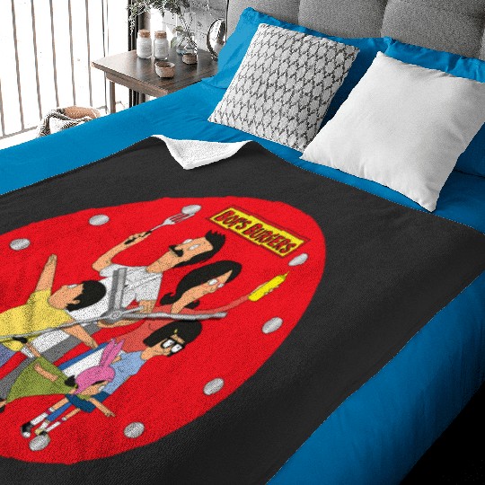 Bobs Burgers, Bobs Burgers Family, Bob's Burger, Bobs Burgers Cartoon Baby Blankets