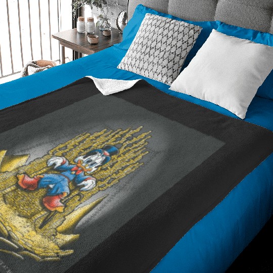 Scrooge McDuck  5SALE!! Mickey Retro Disney Shirt, Mickey Checkered Shirt, Vintage Disney, Retro Mickey, Mickey Gift S-5XL Baby Blankets