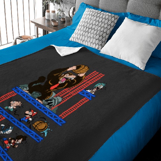 Dragon Ball ARCADE  SALE!! Mickey Retro Disney Shirt, Mickey Checkered Shirt, Vintage Disney, Retro Mickey, Mickey Gift S-5XL Baby Blankets