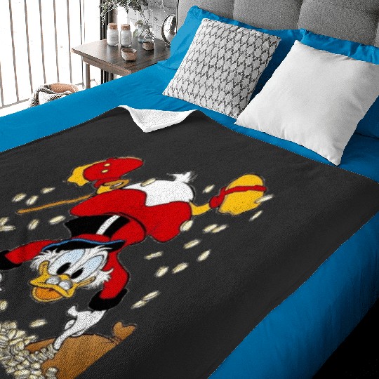 Scrooge McDuck  25SALE!! Mickey Retro Disney Shirt, Mickey Checkered Shirt, Vintage Disney, Retro Mickey, Mickey Gift S-5XL Baby Blankets