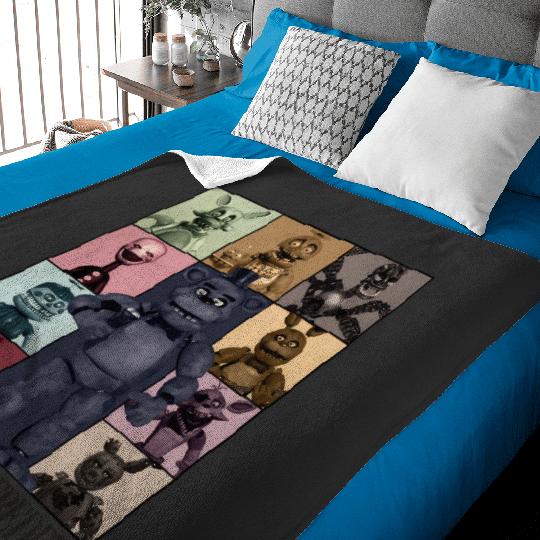 Five Nights At Freddys Eras Tour Baby Blankets