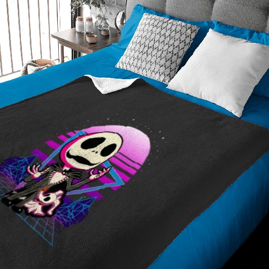 Lucky Gift Jack Skellington Gifts For Halloween  : The nightmare dog zero , Nightmare Zero Dog Shirt ,  Zero Nightmare Before Christmas Disney Halloween Baby Blankets