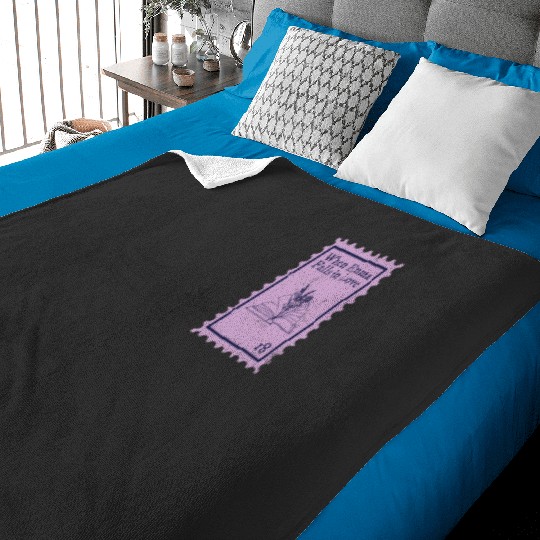 Discover When Emma falls in love stamp Taylor Baby Blankets