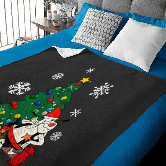 Deputy Dawg Around The Christmas Tree  SALE!! Mickey Retro Disney Shirt, Mickey Checkered Shirt, Vintage Disney, Retro Mickey, Mickey Gift S-5XL Baby Blankets