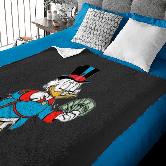 Scrooge McDuck  19SALE!! Mickey Retro Disney Shirt, Mickey Checkered Shirt, Vintage Disney, Retro Mickey, Mickey Gift S-5XL Baby Blankets