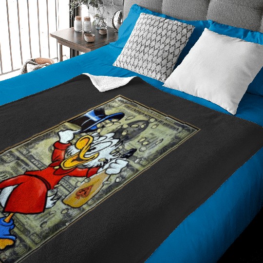 Scrooge McDuck  16SALE!! Mickey Retro Disney Shirt, Mickey Checkered Shirt, Vintage Disney, Retro Mickey, Mickey Gift S-5XL Baby Blankets